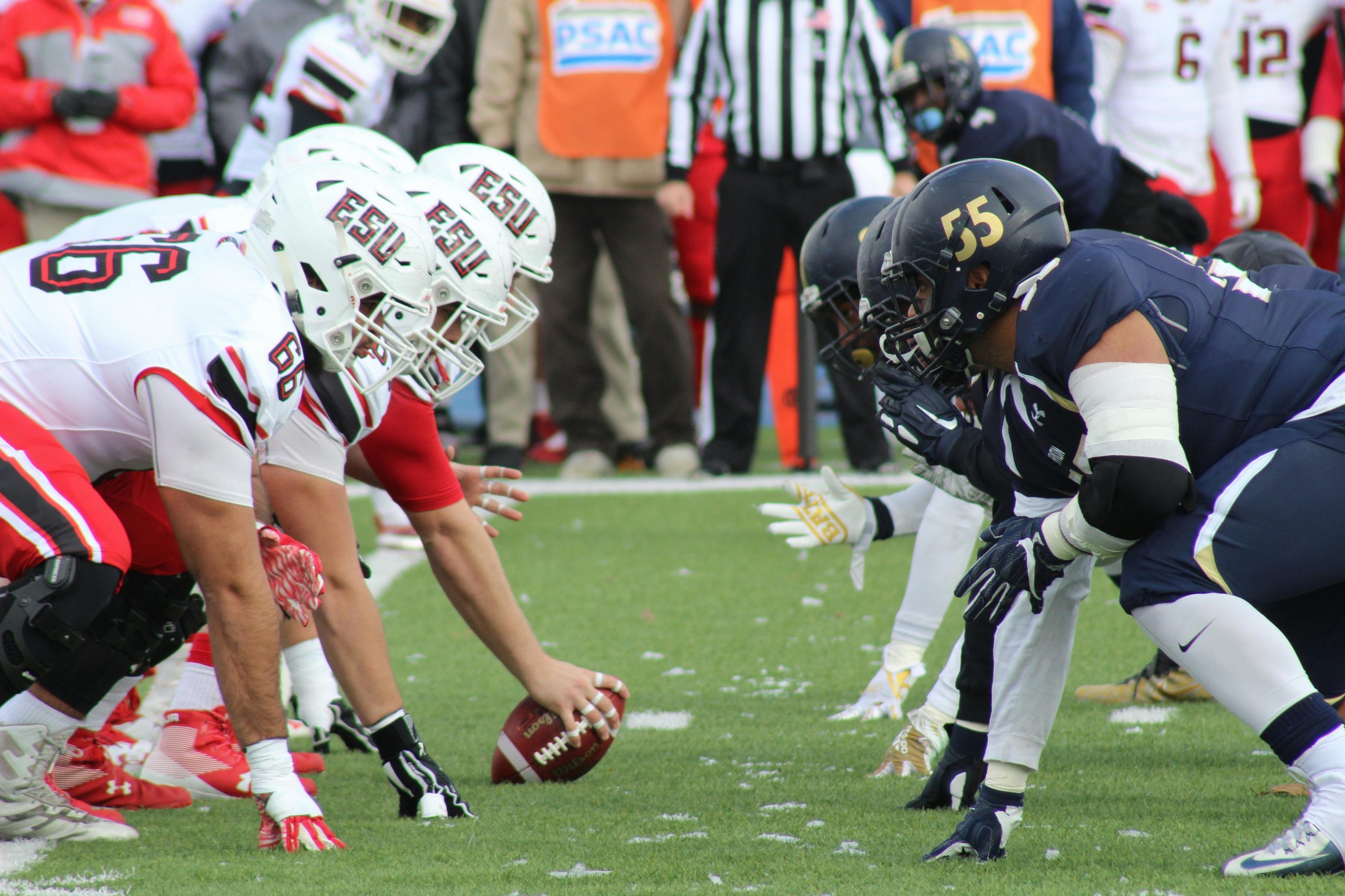 football teams playing